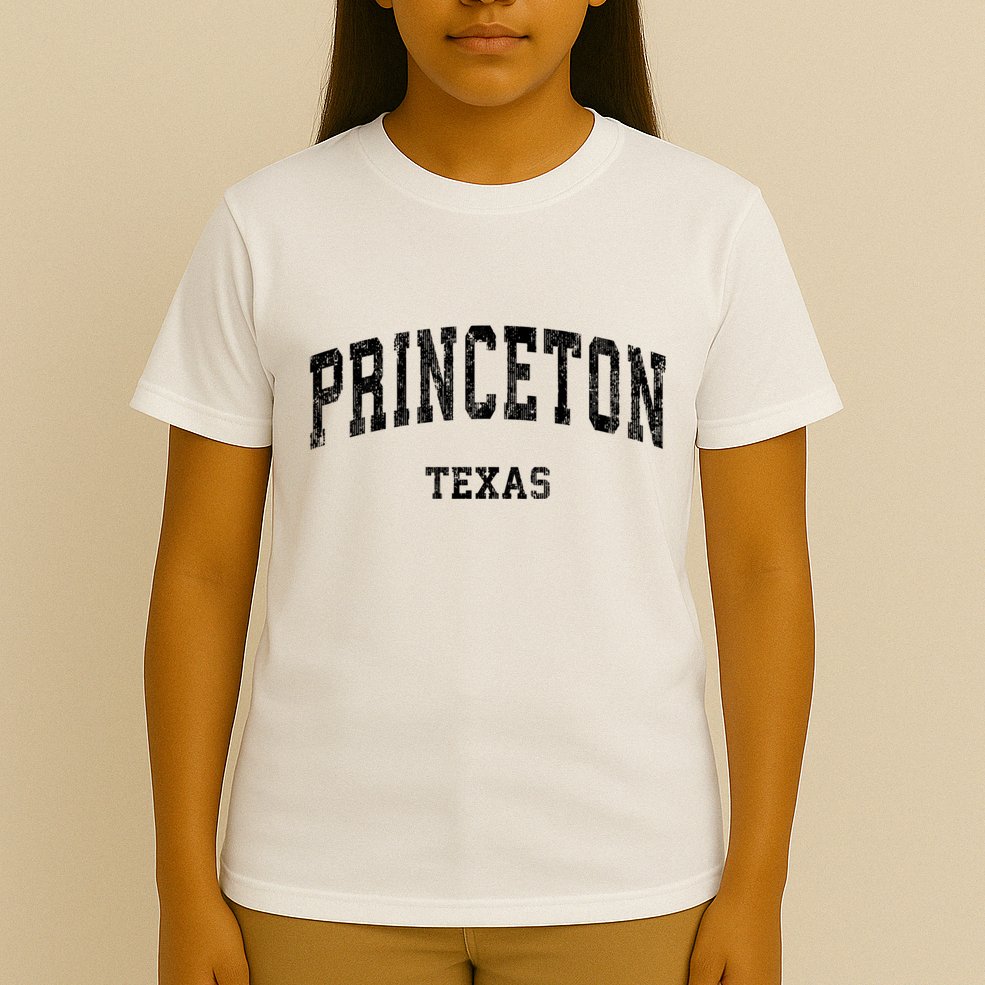 Princeton Texas Tx Vintage Established Varsity Sports T-Shirt