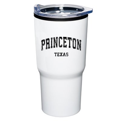 Princeton Texas Tx Vintage Established Varsity Sports Tumbler