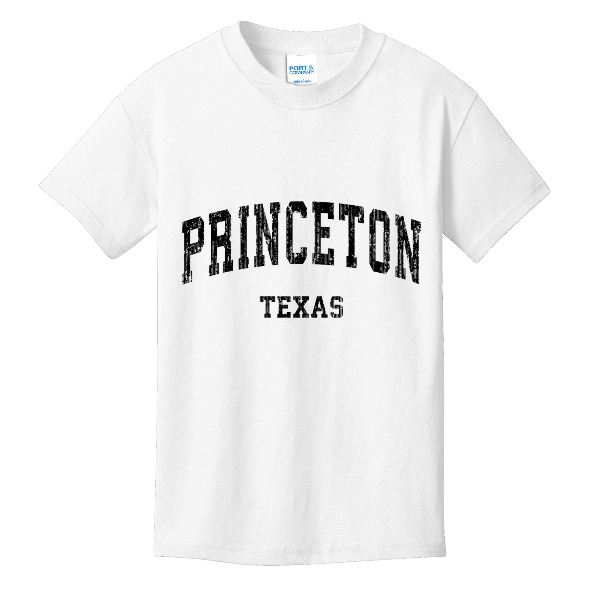 Princeton Texas Tx Vintage Established Varsity Sports Kids T-Shirt