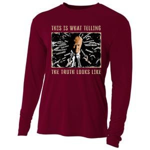 Pro Trump This Is What Telling Truth Looks Like Supporter Cooling Performance Long Sleeve Crew