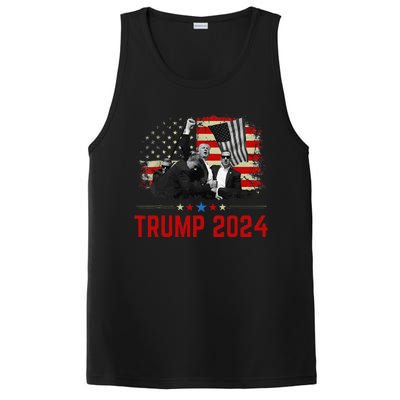 President Trump Trending Political Trump 2024 Election PosiCharge Competitor Tank