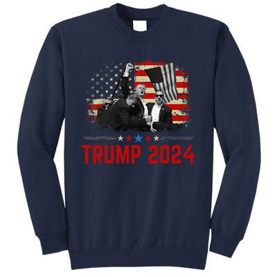 President Trump Trending Political Trump 2024 Election Tall Sweatshirt