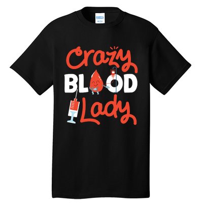 Phlebotomist Tech Technician Blood Tall T-Shirt