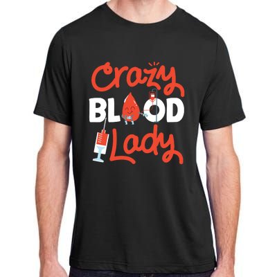 Phlebotomist Tech Technician Blood Adult ChromaSoft Performance T-Shirt