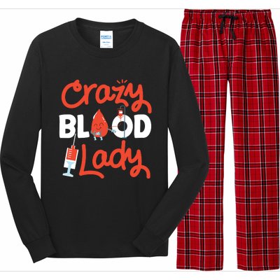 Phlebotomist Tech Technician Blood Long Sleeve Pajama Set