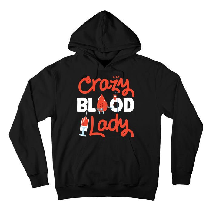 Phlebotomist Tech Technician Blood Tall Hoodie