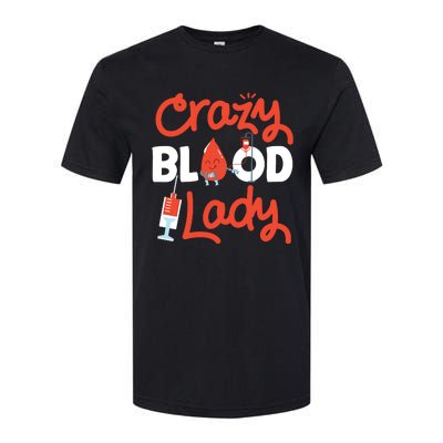 Phlebotomist Tech Technician Blood Softstyle CVC T-Shirt