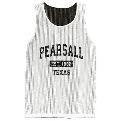 Pearsall Texas Tx Vintage Sports Established Design Mesh Reversible Basketball Jersey Tank