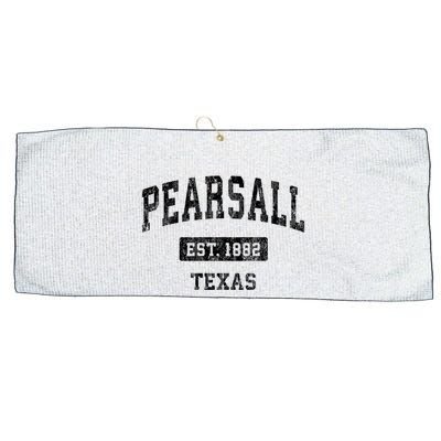 Pearsall Texas Tx Vintage Sports Established Design Large Microfiber Waffle Golf Towel