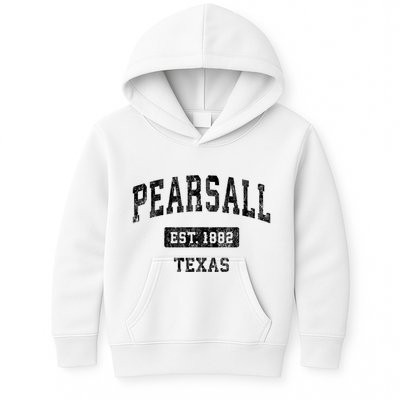 Pearsall Texas Tx Vintage Sports Established Design Kids Hoodie