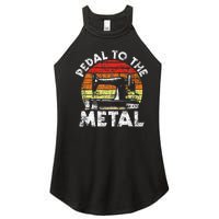 Pedal To The Metal Sewing Machine Quilter Quilting Women’s Perfect Tri Rocker Tank