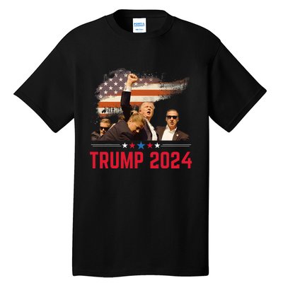 President Trump Trending Political Trump 2024 Election Tall T-Shirt