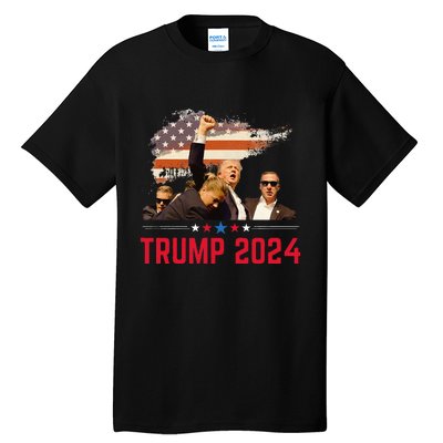 President Trump Trending Political Trump 2024 Tall T-Shirt