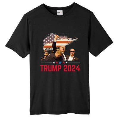 President Trump Trending Political Trump 2024 Tall Fusion ChromaSoft Performance T-Shirt