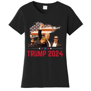 President Trump Trending Political Trump 2024 Women's T-Shirt