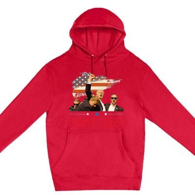 President Trump Trending Political Trump 2024 Premium Pullover Hoodie