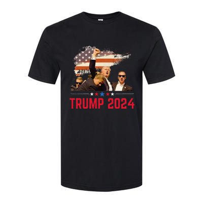 President Trump Trending Political Trump 2024 Softstyle CVC T-Shirt