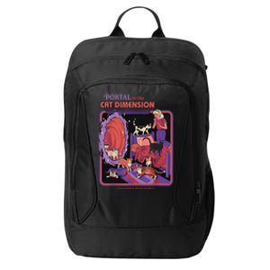 Portal To The Cat Dimension Halloween Party Horror Night City Backpack