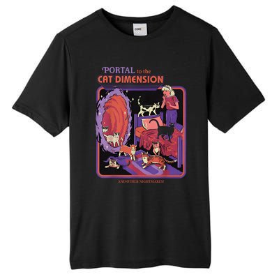 Portal To The Cat Dimension Halloween Party Horror Night Tall Fusion ChromaSoft Performance T-Shirt