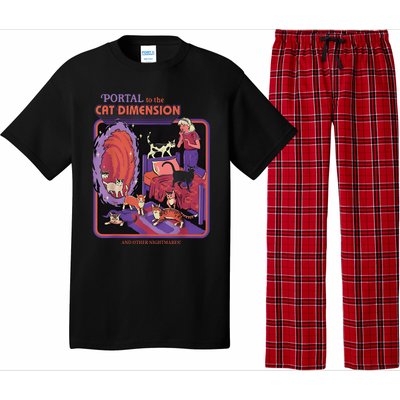 Portal To The Cat Dimension Halloween Party Horror Night Pajama Set