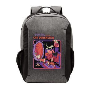 Portal To The Cat Dimension Halloween Party Horror Night Vector Backpack