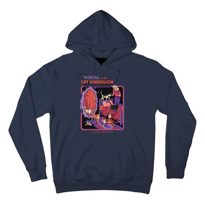 Portal To The Cat Dimension Halloween Party Horror Night Hoodie