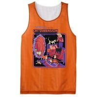 Portal To The Cat Dimension Halloween Party Horror Night Mesh Reversible Basketball Jersey Tank