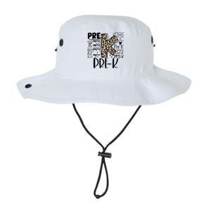 PreK Typography Team Pre K Teacher Back To School Legacy Cool Fit Booney Bucket Hat