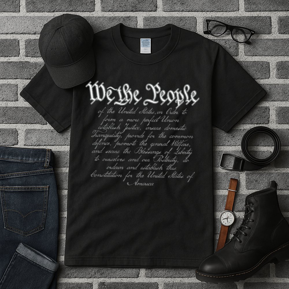Preamble To The US Constitution 4th Of July We The People Tall T-Shirt