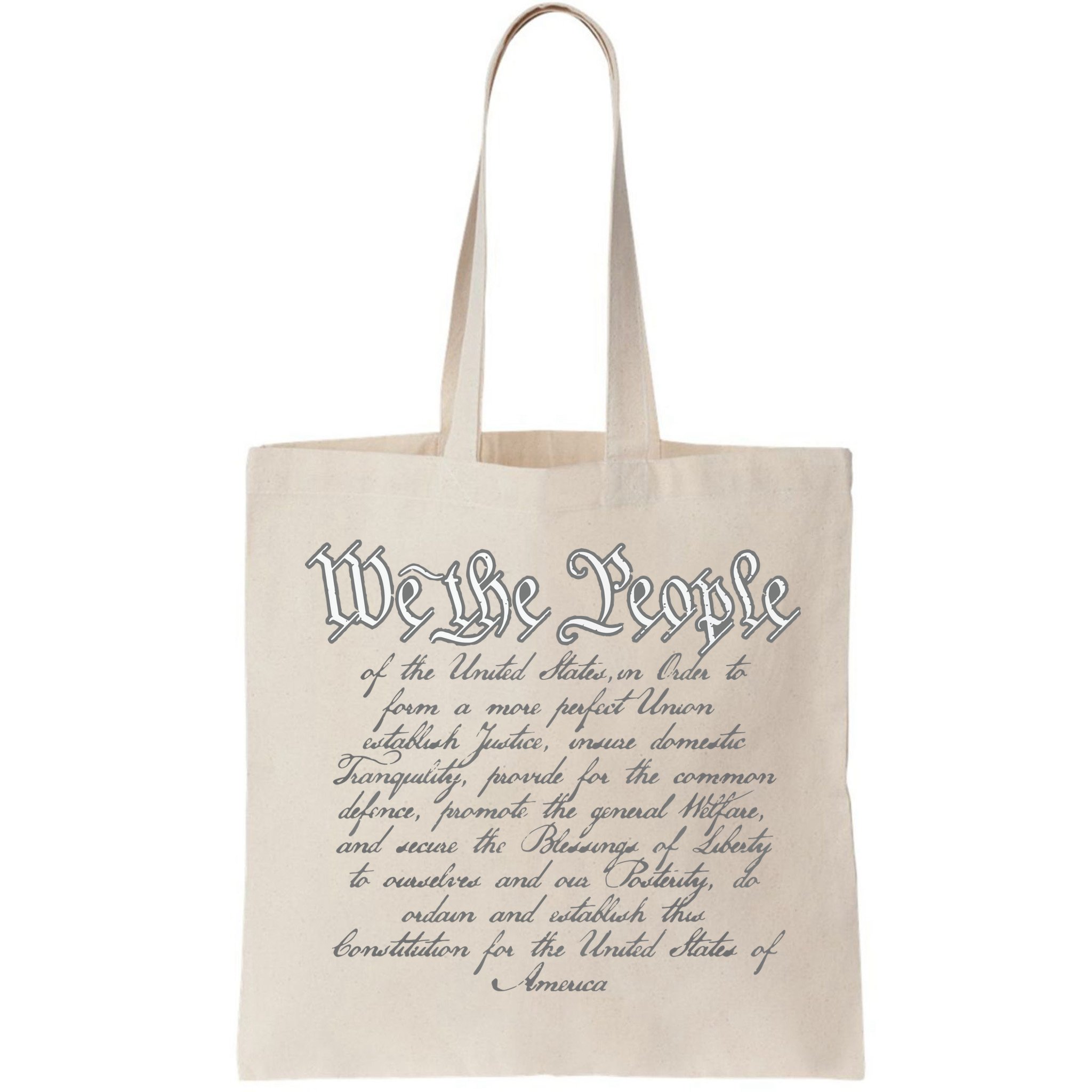 Preamble To The US Constitution 4th Of July We The People Bag
