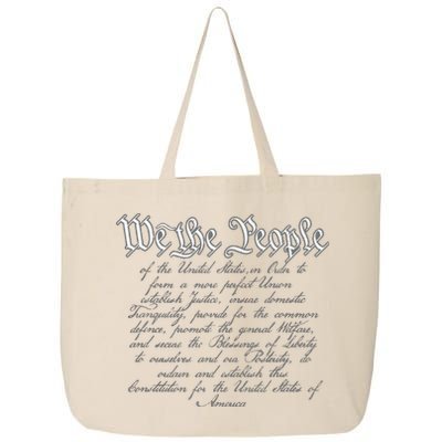 Preamble To The US Constitution 4th Of July We The People 25L Jumbo Tote