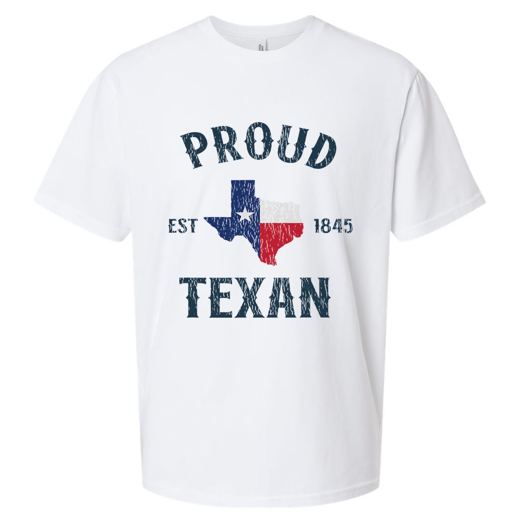 Proud Texan Texas Pride Sueded Cloud Jersey T-Shirt