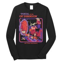 Portal To The Cat Dimension Halloween Long Sleeve Shirt