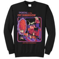 Portal To The Cat Dimension Halloween Sweatshirt