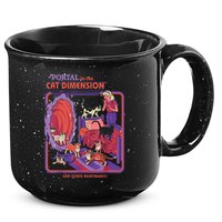Portal To The Cat Dimension Halloween 15oz Campfire Ceramic Mug