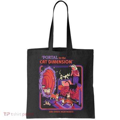Portal To The Cat Dimension Halloween Bag