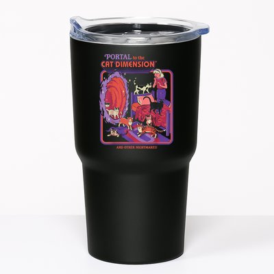 Portal To The Cat Dimension Halloween Tumbler
