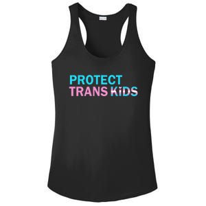 Protect Transg Transg Pride Lgbtq+ Gift Ladies PosiCharge Competitor Racerback Tank