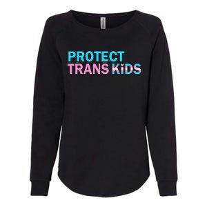 Protect Transg Transg Pride Lgbtq+ Gift Womens California Wash Sweatshirt