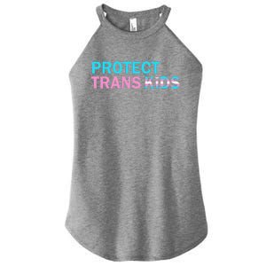 Protect Transg Transg Pride Lgbtq+ Gift Women's Perfect Tri Rocker Tank