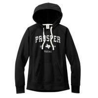 Prosper Texas Tx Vintage Athletic Sports Women's Fleece Hoodie