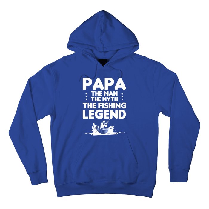 Papa The The Myth The Fishing Legend Cool Gift Hoodie