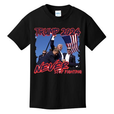 President Trump Trending Political Trump 2024 Election Kids T-Shirt