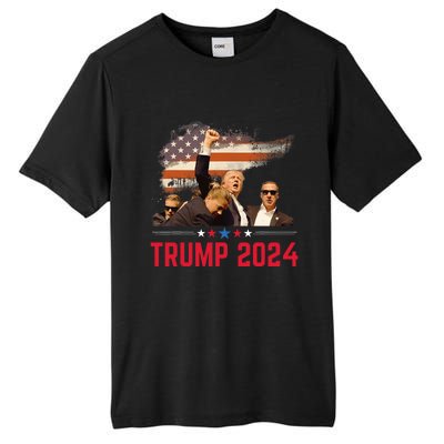 President Trump Trending Political Trump 2024 Election Tall Fusion ChromaSoft Performance T-Shirt