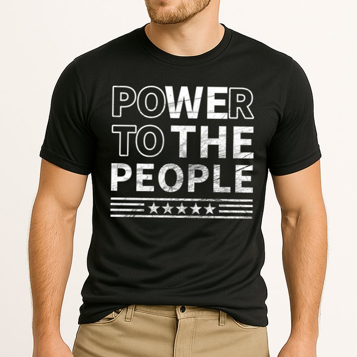 Power To The People Cooling Performance Crew T-Shirt