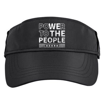 Power To The People Adult Drive Performance Visor