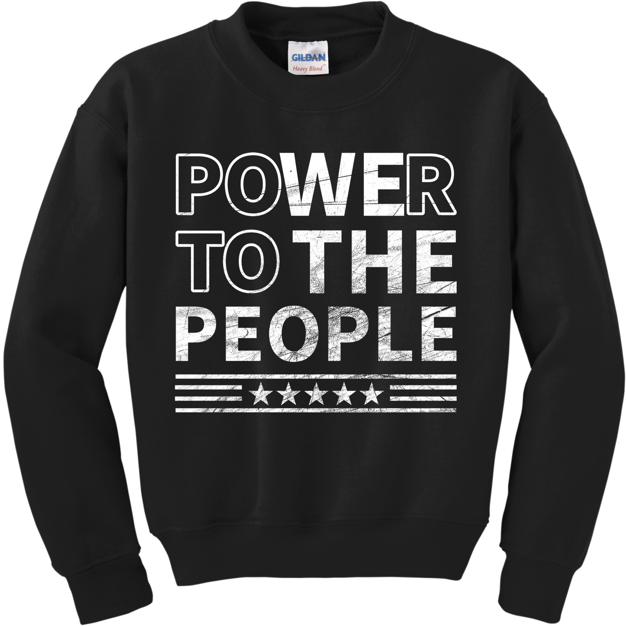 Power To The People Kids Sweatshirt