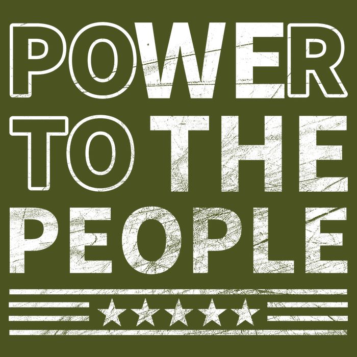Power To The People Sustainable Bucket Hat