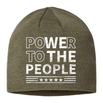 Power To The People Sustainable Beanie