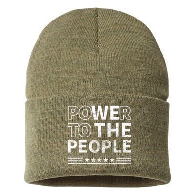 Power To The People Sustainable Knit Beanie